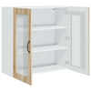 Seinälasi kaappi PORTO Sonoman tammi 80 x 31 x 80 cm