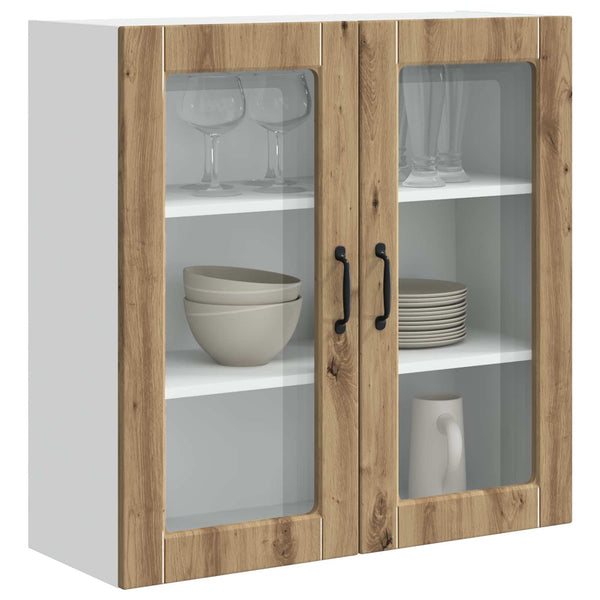 Seinälasi kaappi PORTO Artisan tammi 80 x 31 x 80 cm