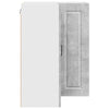 Seinän kulmarcabinett PORTO Betoni Harmaa 57 x 57 x 80 cm