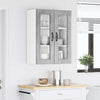 Seinälasi kaappi PORTO Betoni Harmaa 60 x 31 x 80 cm