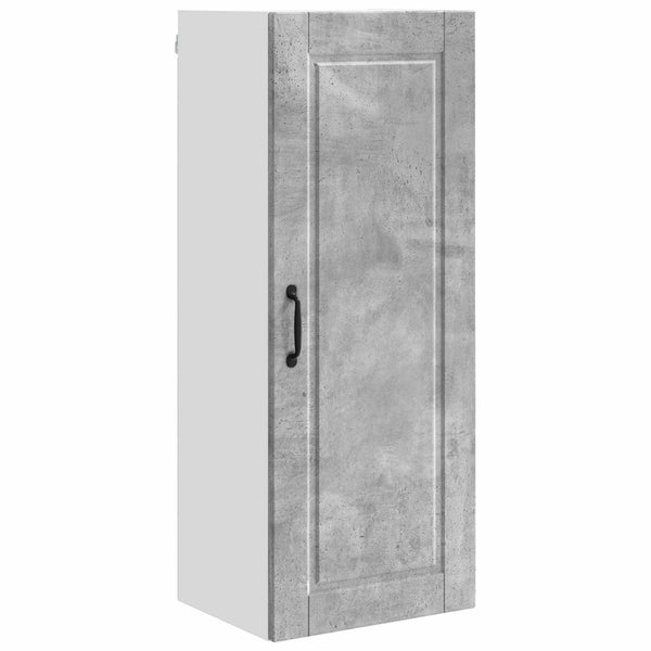 Seinäkaappi PORTO Betoni Harmaa 40 x 31 x 100 cm Tekninen puu