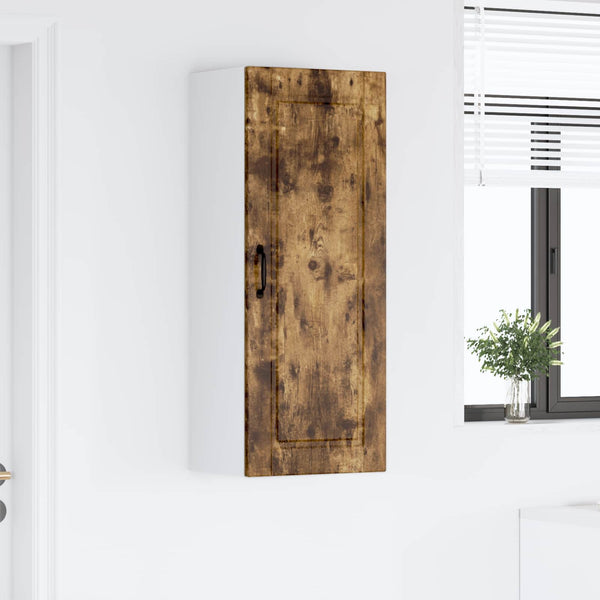 Seinäkaappi PORTO Savupähkinä 40 x 31 x 100 cm Tekninen puu