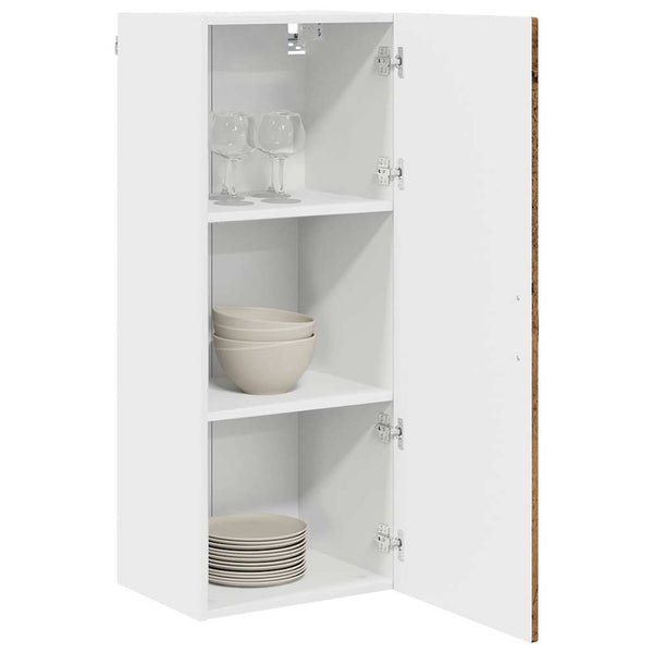 Seinäkaappi PORTO Vanha puu 40 x 31 x 100 cm Tekninen puu
