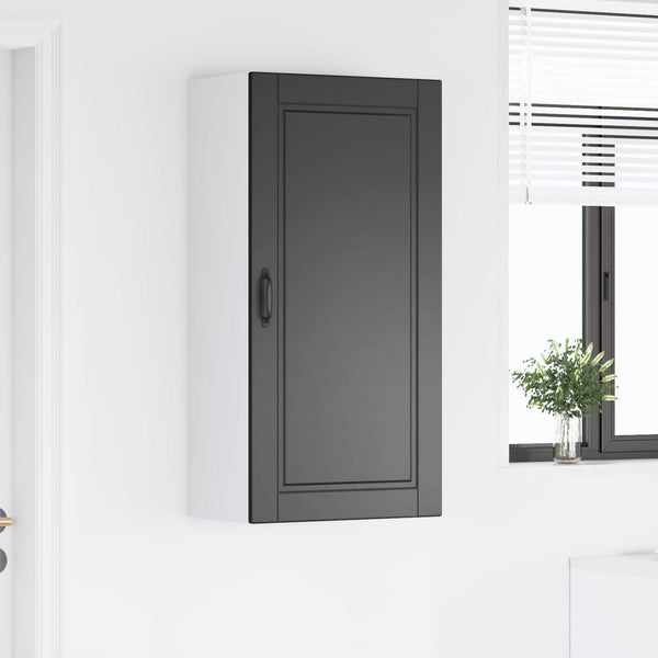 Seinäkaappi PORTO Musta 50 x 31 x 100 cm Tekninen puu