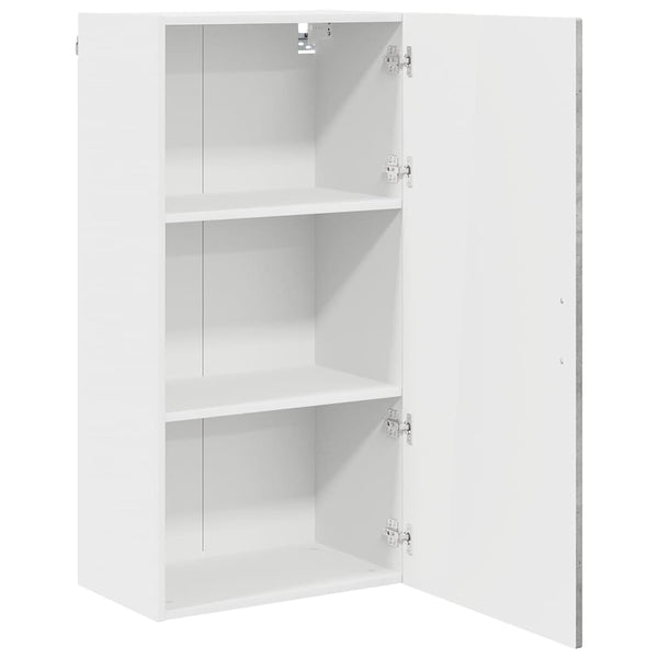 Seinäkaappi PORTO Betoni Harmaa 50 x 31 x 100 cm Tekninen puu