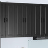 Seinäkaappi PORTO Musta 60 x 31 x 100 cm Tekninen puu