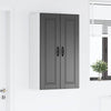 Seinäkaappi PORTO Musta 60 x 31 x 100 cm Tekninen puu
