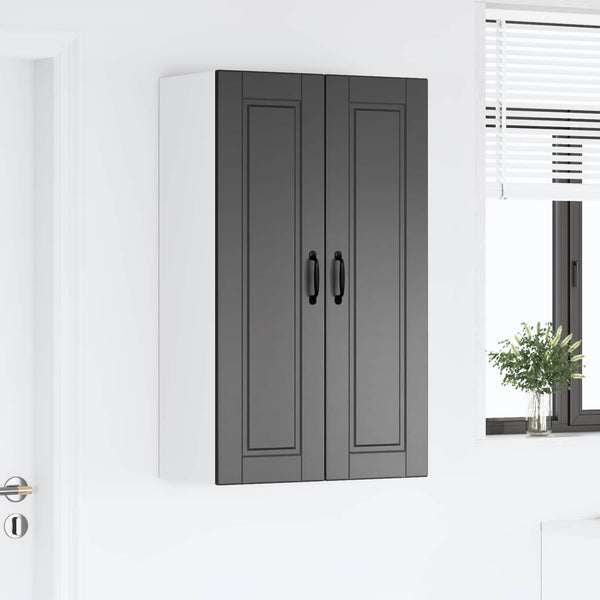 Seinäkaappi PORTO Musta 60 x 31 x 100 cm Tekninen puu