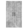 Seinäkaappi PORTO Betoni Harmaa 60 x 31 x 100 cm Tekninen puu
