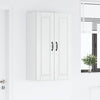 Seinäkaappi PORTO Korkean kiillon valkoinen 60 x 31 x 100 cm