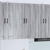 Seinäkaappi PORTO Harmaa Sonoma 60 x 31 x 100 cm Tekninen puu