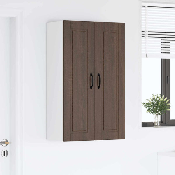 Seinäkaappi PORTO Ruskea tammi 60 x 31 x 100 cm Tekninen puu