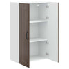 Seinäkaappi PORTO Ruskea tammi 60 x 31 x 100 cm Tekninen puu