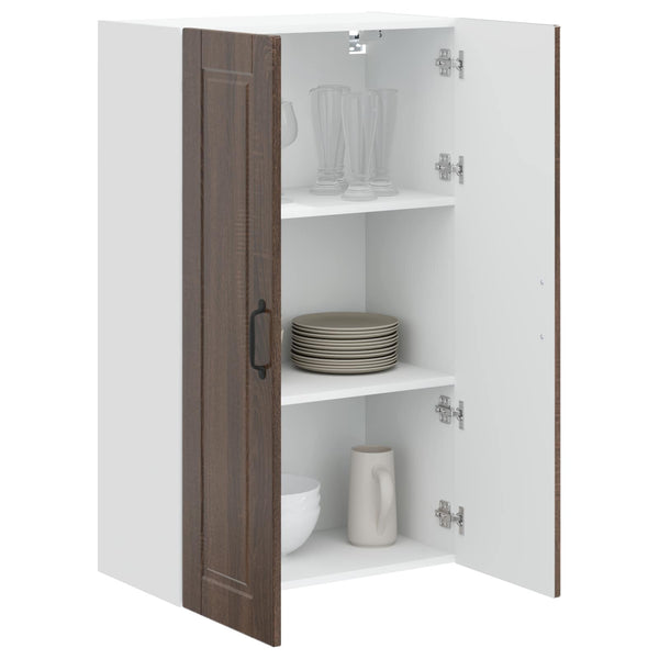 Seinäkaappi PORTO Ruskea tammi 60 x 31 x 100 cm Tekninen puu