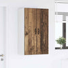 Seinäkaappi PORTO Vanha puu 60 x 31 x 100 cm Tekninen puu