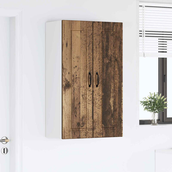 Seinäkaappi PORTO Vanha puu 60 x 31 x 100 cm Tekninen puu