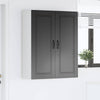 Seinäkaappi PORTO Musta 80 x 31 x 100 cm Tekninen puu