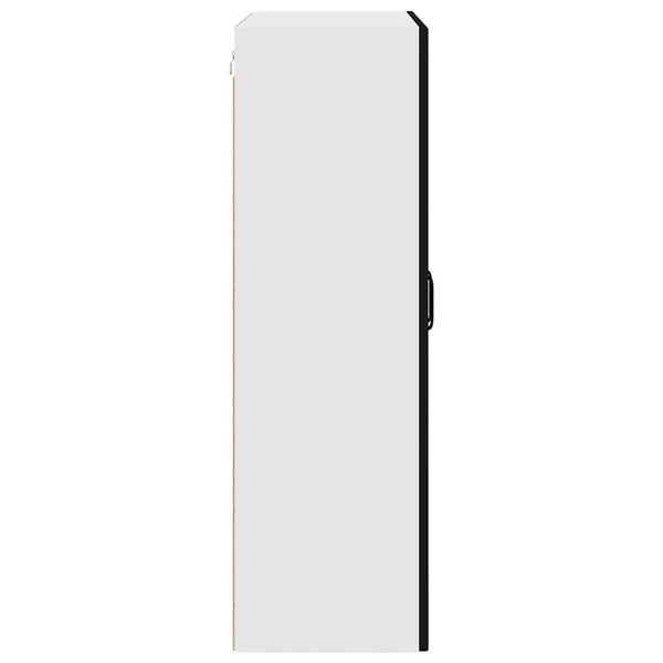 Seinäkaappi PORTO Musta 80 x 31 x 100 cm Tekninen puu