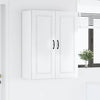 Seinäkaappi PORTO Korkean kiillon valkoinen 80 x 31 x 100 cm
