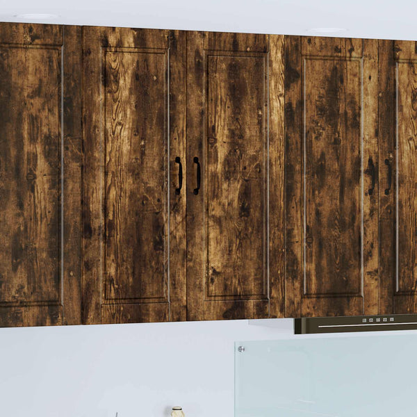 Seinäkaappi PORTO Savupähkinä 80 x 31 x 100 cm Tekninen puu