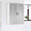 Seinäkaappi PORTO Harmaa Sonoma 80 x 31 x 100 cm Tekninen puu