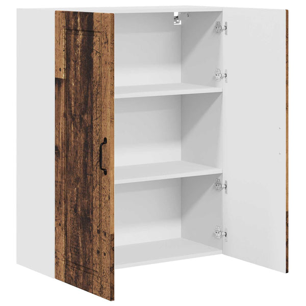Seinäkaappi PORTO Vanha puu 80 x 31 x 100 cm Tekninen puu