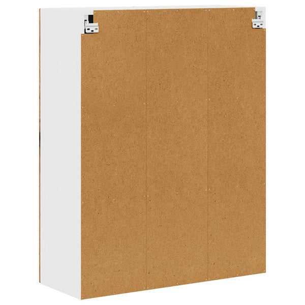 Seinäkaappi PORTO Vanha puu 80 x 31 x 100 cm Tekninen puu