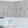 Seinän kulmarcabinett PORTO Betoni Harmaa 57 x 57 x 100 cm