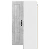 Seinän kulmarcabinett PORTO Betoni Harmaa 57 x 57 x 100 cm