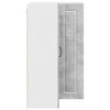 Seinän kulmarcabinett PORTO Betoni Harmaa 57 x 57 x 100 cm