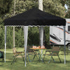 Pop-up Juhlateltta 195 x 195 x 245 cm Antrasiitti Oxford-kangas