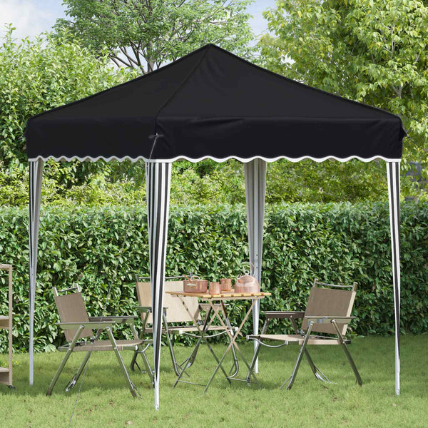 Pop-up Juhlateltta 195 x 195 x 245 cm Antrasiitti Oxford-kangas