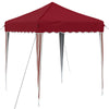 Pop-up Juhlateltta 195 x 195 x 245 cm Burgundi Oxford-kangas