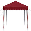 Pop-up Juhlateltta 195 x 195 x 245 cm Burgundi Oxford-kangas