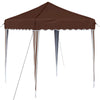 Pop-up Juhlateltta 195 x 195 x 245 cm Ruskea Oxford-kangas