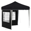 Pop-up Juhlateltta 195 x 195 x 245 cm Antrasiitti Oxford-kangas