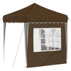 Pop-up Juhlateltta 195 x 195 x 245 cm Taupe Oxford-kangas
