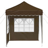 Pop-up Juhlateltta 195 x 195 x 245 cm Taupe Oxford-kangas