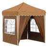 Pop-up Juhlateltta 195 x 195 x 245 cm Beige Oxford-kangas