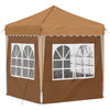 Pop-up Juhlateltta 195 x 195 x 245 cm Beige Oxford-kangas