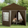 Pop-up Juhlateltta 195 x 195 x 245 cm Taupe Oxford-kangas