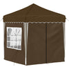 Pop-up Juhlateltta 195 x 195 x 245 cm Taupe Oxford-kangas