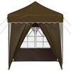 Pop-up Juhlateltta 195 x 195 x 245 cm Taupe Oxford-kangas