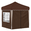 Pop-up Juhlateltta 195 x 195 x 245 cm Ruskea Oxford-kangas