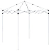 Pop-up Juhlateltta 195 x 195 x 245 cm Ruskea Oxford-kangas