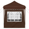 Pop-up Juhlateltta 195 x 195 x 245 cm Ruskea Oxford-kangas