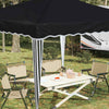 Pop-up Juhlateltta 288 x 288 x 245 cm Antrasiitti Oxford-kangas