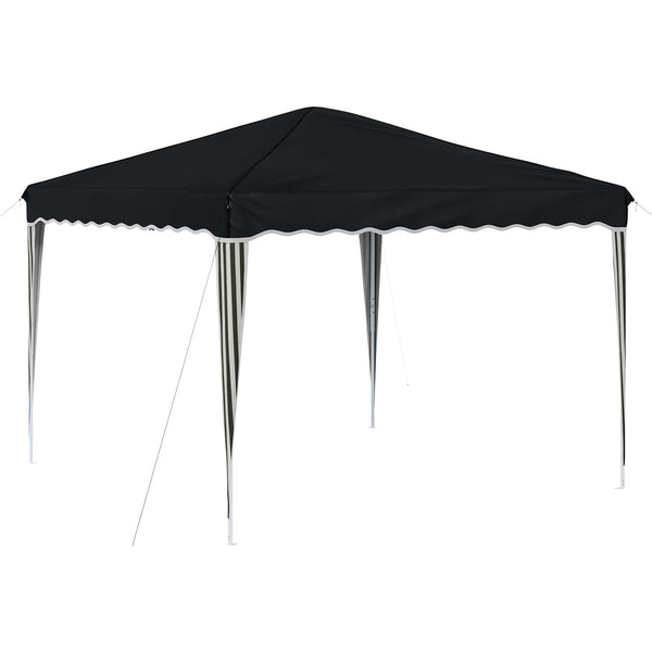 Pop-up Juhlateltta 288 x 288 x 245 cm Antrasiitti Oxford-kangas