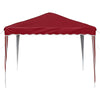 Pop-up Juhlateltta 288 x 288 x 245 cm Burgundi Oxford-kangas