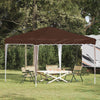 Pop-up Juhlateltta 288 x 288 x 245 cm Ruskea Oxford-kangas